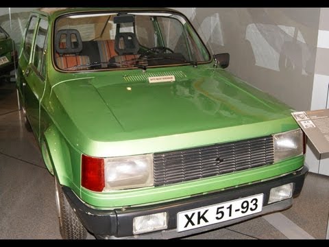 P610 PROTOTYP Bj 1979 CONCEPT CAR PROTOTYP FUNKTIONSMUSTER DDR IFA TRABANT SACHSENRING