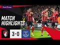 Tavernier, Moore and Anthony on target in HUGE win | AFC Bournemouth 3-0 Everton