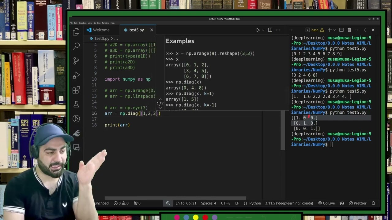 Machine Learning | Deep Learning | NumPy Part II