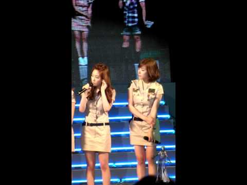 [Fancam] 090627 TaeYeon Tiffany SNSD - Talk @ Power FM Radio Open Broadcast