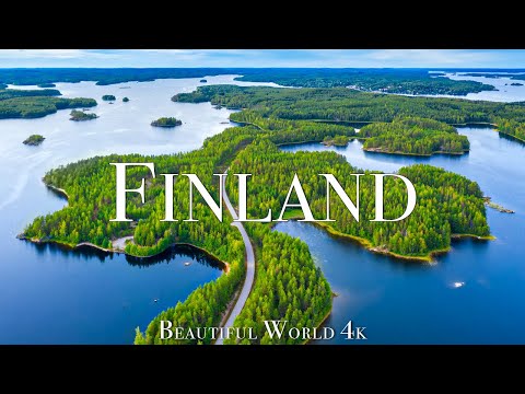 Finland 4K Nature Relaxation Film - Meditation Relaxing Music - Amazing Nature