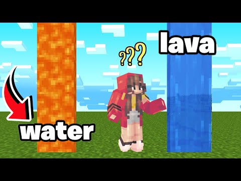 Minecraft Prank: Brother Swaps Lava & Water