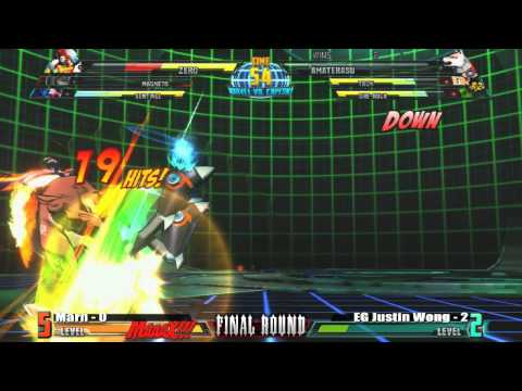 FRXIV mvc3 Losers finals EG Justin Wong vs Marn