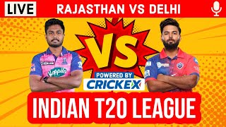 LIVE: RR vs DC, 58th Match | Live Scores & Hindi Commentary | Rajasthan Vs Delhi | Live IPL 2022