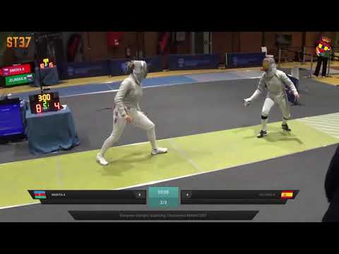 European Olympic Qualifiers 2021 SWS - L16 - Bashta AZE v Navarro ESP