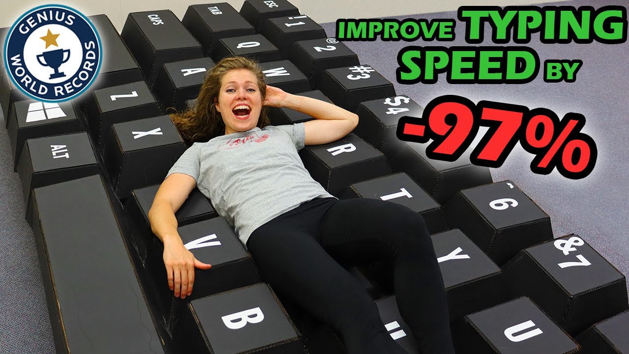 Gaming on the Worldâ€™s Largest Keyboard! - YouTube