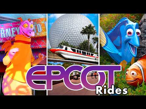 EPCOT Rides 2025 - Test Track, Frozen & Ratatouille Rides at Walt Disney World [4K POV]