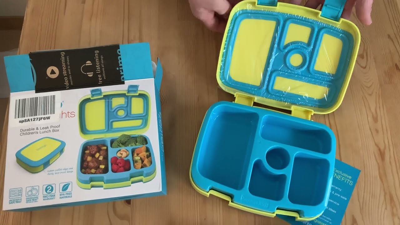 Ensemble de deux lunch box pour enfant 5ans+ video thumbnail