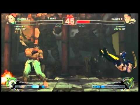 SUPER STREET FIGHTER 4 GODSGARDEN ONLINE #2 本戦 2-15