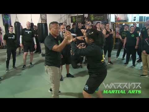 Master Apolo Ladra Warrior Kali Flow Drills Part 1 at Warrior Martial Arts Certification Seminars