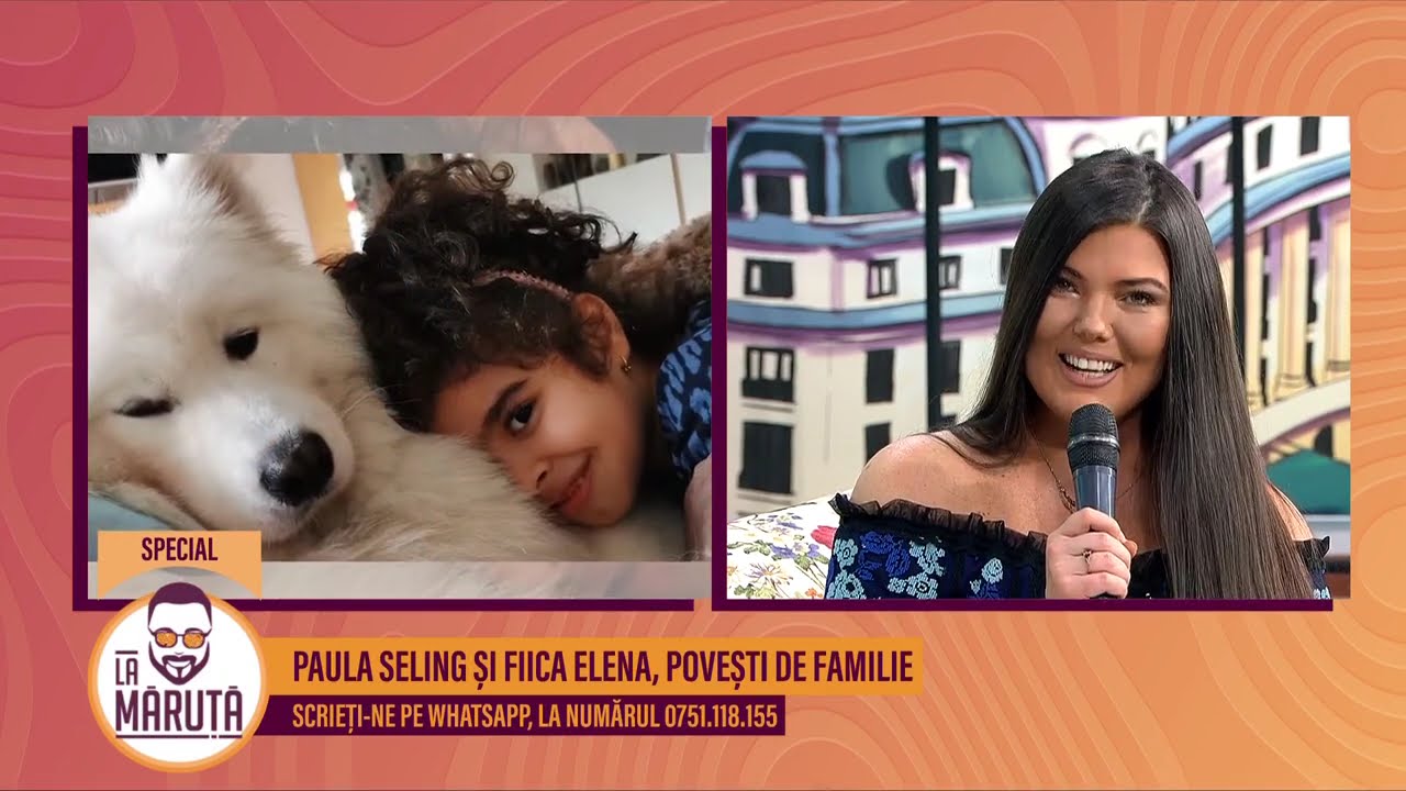 Paula Seling și fiica Elena, povești de familie