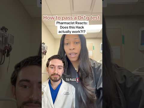 ‼️ HOW TO PASS A DRUG TEST? Pharmacist reviews if this actually works #backgroundchecks #pharmacy