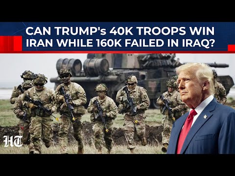 Can Trump's 40,000 Troops Win In Iran While 160,000 US Troops Caused Crisis In Iraq?| Protest|Israel