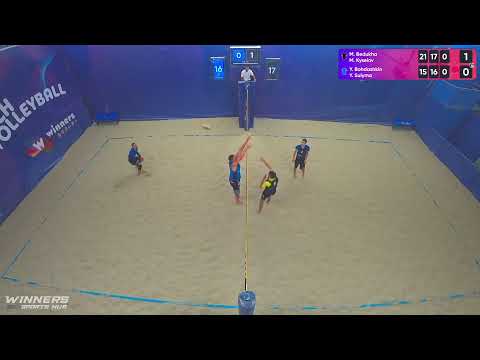 07:00 M. Bedukha / M. Kyselov - Y. Bohdashkin / Y. Sulyma 21.07.2022 | Winners Beach Volleyball