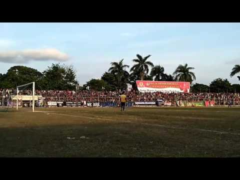 Lampung FC dalam laga persahabatan kontra Arema Indonesia