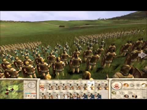Let's Play Rome: Total War SPQR mod - Greek Campaign Ep. 4 spartans verse the senet of rome