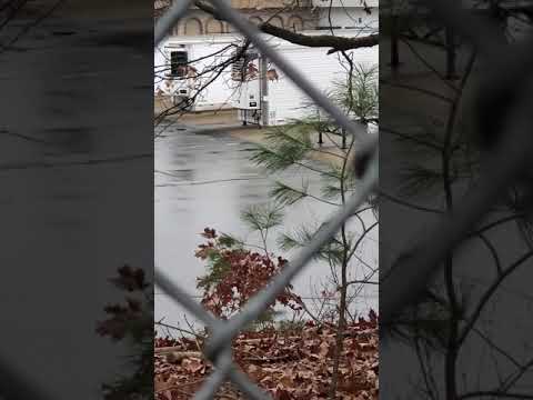 The refer unit running on it's own power for approx. 30 mins.