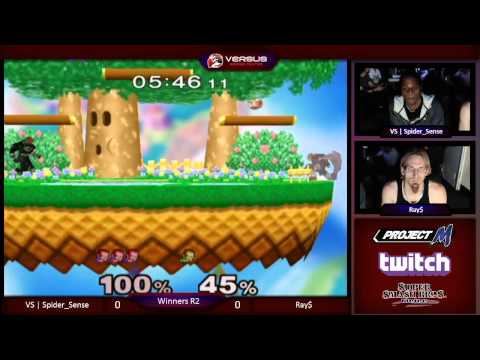 VS Weekly 01/22/15 - Winners R2 - VS|Spider_Sense (Ganon) vs Ray$ (Ganon) - Melee