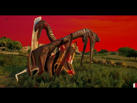 Flying Giants Collide: Quetz vs. Hatz Rematch- Path of Titans