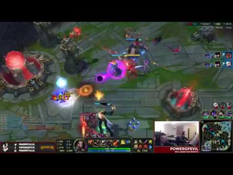 PowerOfEvil - INSANE DOUBLE PENTA! (Stream Highlight)