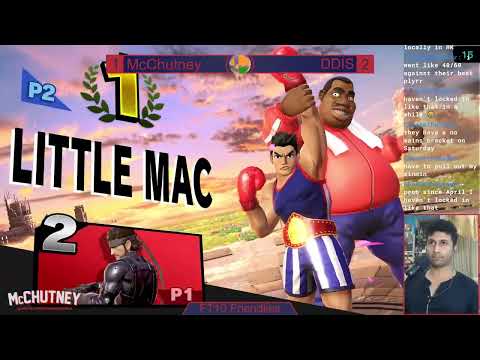 Little Mac vs Snake/Kazuya | McChutney vs DDIS – Dumbledore of Indian Smash (SSBU Showdown)