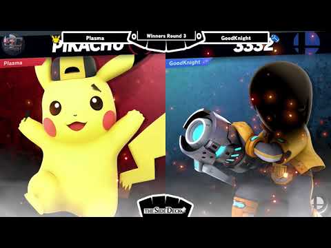 The Side Deck #37 - Plasma (Pikachu) VS Good Knight (Mii Gunner) - SSBU Winners