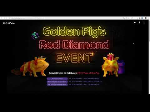 Cabal Online - When I try the first 3 days cookies. [Red Diamond Reward 6/120]