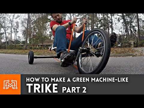 Trike (Green Machine) from junk - Part 2 // How-To | I Like To Make Stuff