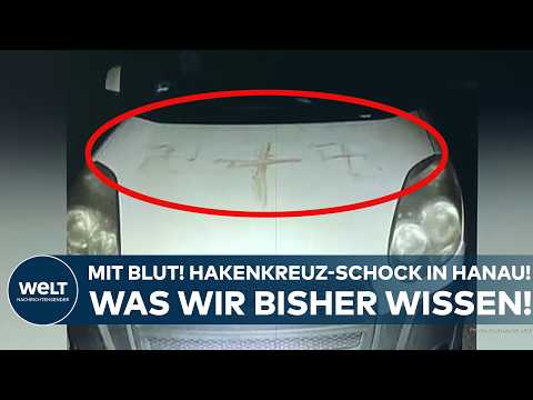 HANAU: "Mit Blut beschmiert!" Hakenkreuze auf Autos! Was wir bisher wissen!