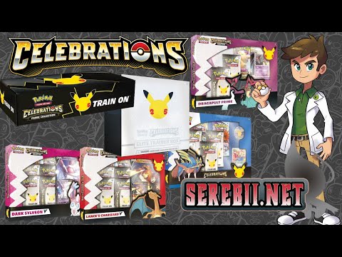 Serebii Opens: Celebrations Launch Product Massive Opening
