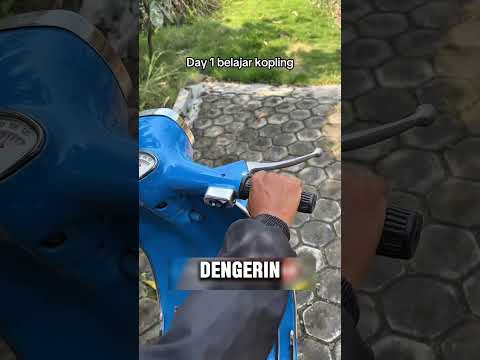 DAY 1 Belajar Vespa Kopling, Malah Gini 🫠
