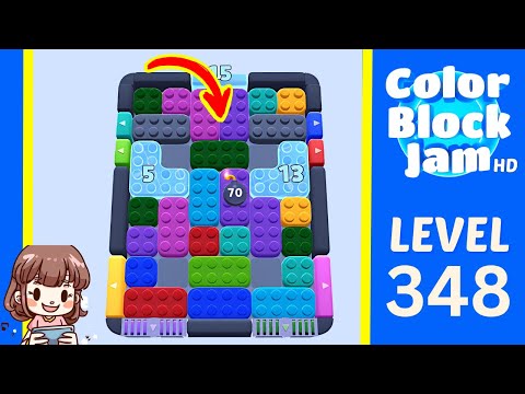 Color Block Jam Level 348 Solution Walkthrough