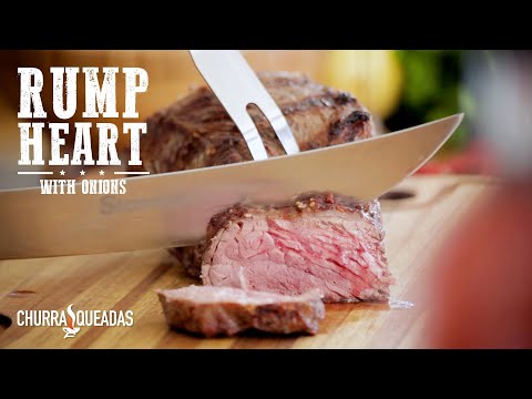 Rump Heart Barbecue with Onions I Churrasqueadas