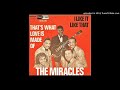 Smokey Robinson & The Miracles - That's What Love Is Made Of