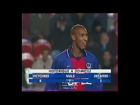 PSG-OM | D1-J11| 13.10.2000| Entrée des joueurs et buts