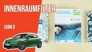 Youtube thumbnail of video "Wie Leon 3 Innenraumfilter wechseln 👃"