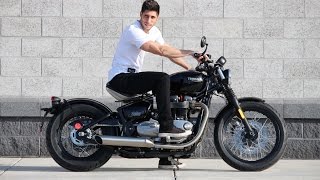 2017 Triumph Bobber Walk Around & First Impressions