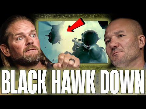 Intense Story of Black Hawk Down and Fighting off Hundreds of Enemy Fighters