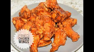 Fried Chicken Wings - Panda Express Inspired Orange Fried Chicken Wings Recipe