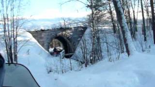 preview picture of video 'Snow Mobile Jokkmokk Sweden 2009'