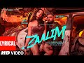 ZAALIM Lyrical Video Badshah Nora Fatehi Payal Dev Abderafia El Abdioui Bhushan K