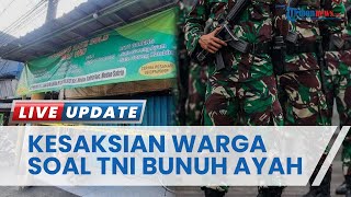 Kesaksian Warga soal Sosok Oknum Prajurit TNI yang Bunuh Ayah Kandungnya di Bekasi