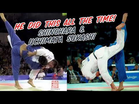 SHINOHARA did Uchimata Sukashi ALL THE TIME!!!