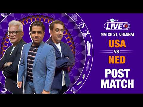 Cricbuzz Live: USA beat Netherlands by 93 runs; Harmeet picks 4-fer; What happens to Group A?