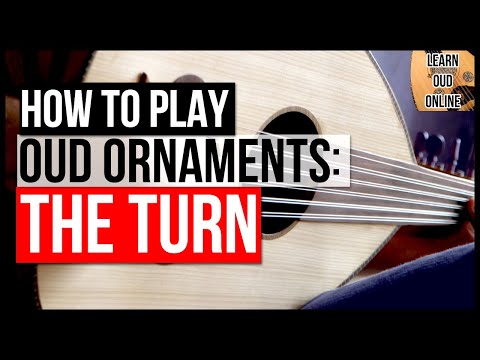Oud Technique: How to play the "turn" ornament on Arabic oud