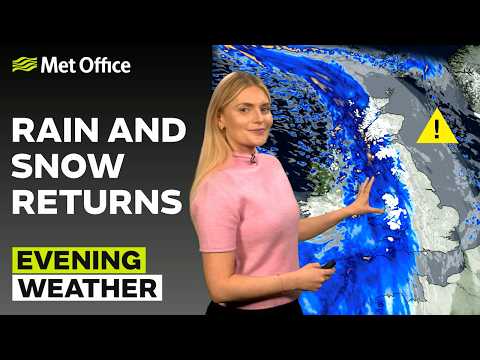 14/02/2026 - Rain, sleet and snow on the way - Evening Weather Forecast UK – Met Office Weather