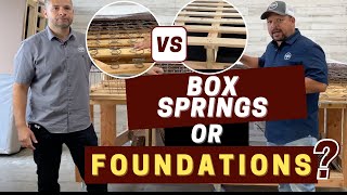 Box Springs vs Foundations - Is There a Difference?