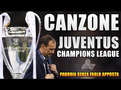 CANZONE JUVENTUS e la CHAMPIONS LEAGUE ⚽ [ Parodia Shade e Federica Carta - Senza Farlo Apposta ]