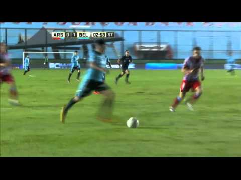 Gol de Márquez. Arsenal 0 - Belgrano 1. Fecha 11. Primera División 2016.