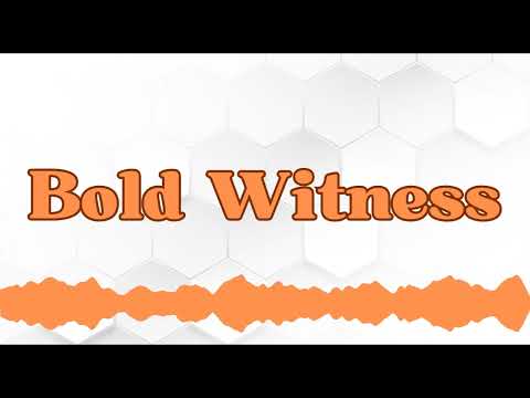 Becoming a Bold Witness for Christ - Proverbs 28:1